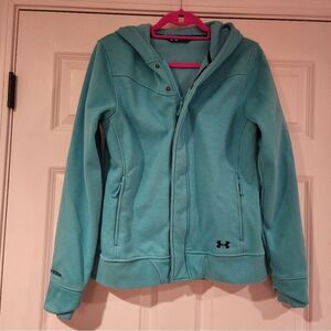 Under Armour Storm bright blue warm active jacket Zip Up S